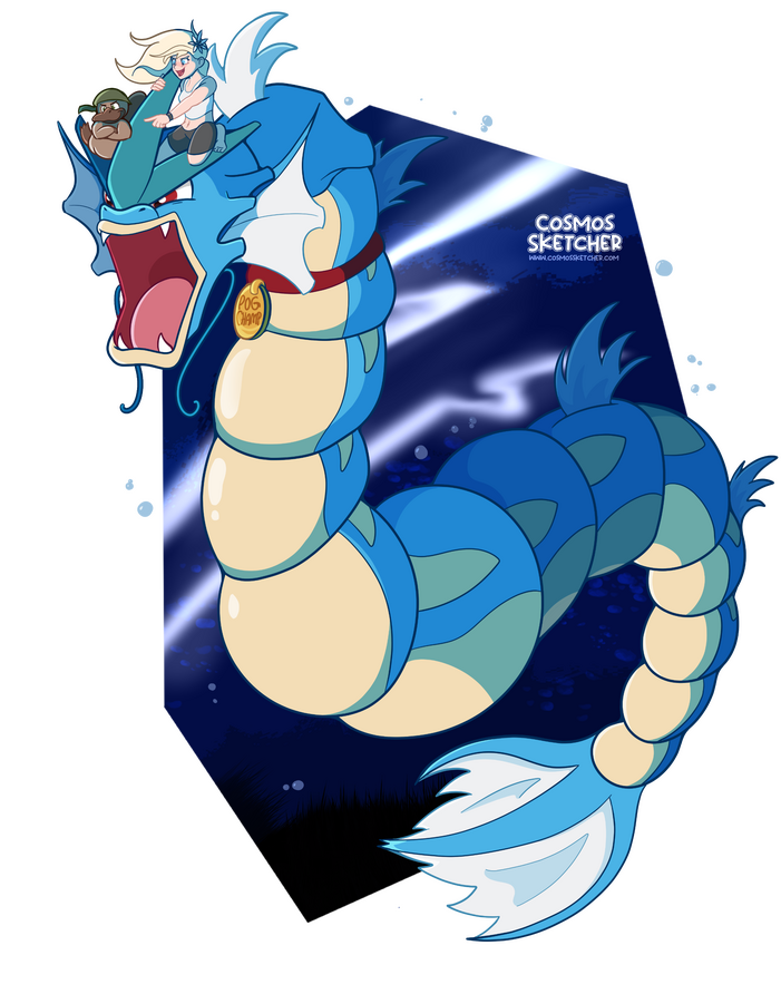 Pokemon - Gyarados Pog Champ